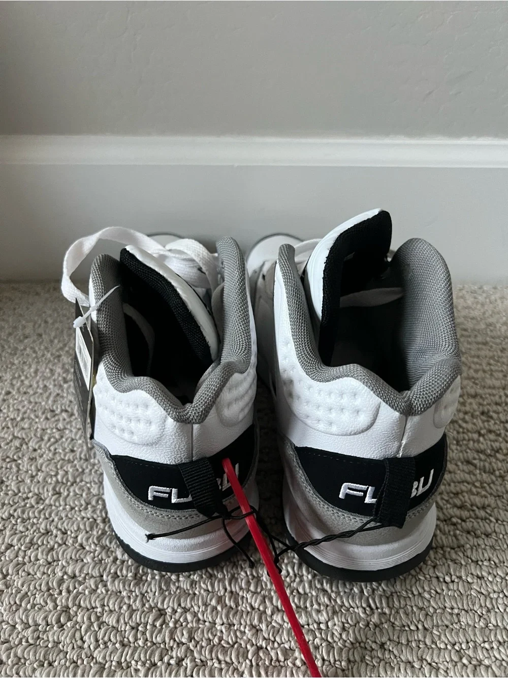 pair of   FUBU Men's the Hustle Athletic Leisure Sneakers size 7 NWT $25